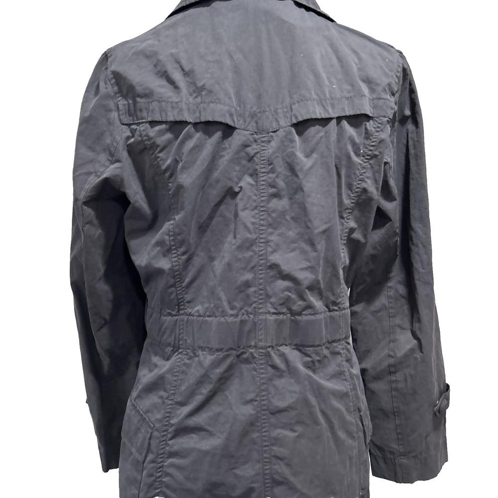 Columbia Women's Trench Coat Jacket Small Gray Water Resistant Lightweight - Picture 10 of 16